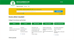 Desktop Screenshot of medicamente.md